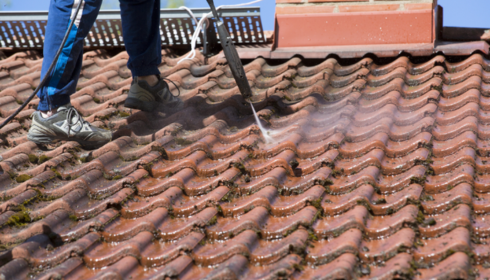 roof cleaning in Sheffield